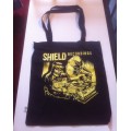 Shield "Skull and Record player" Shopping bag